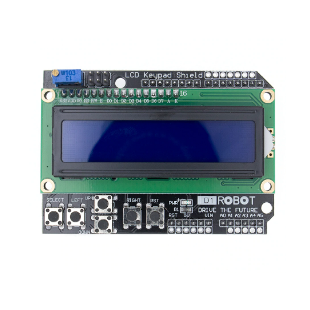 Pantalla Lcd 16x2 Con Keypad shield