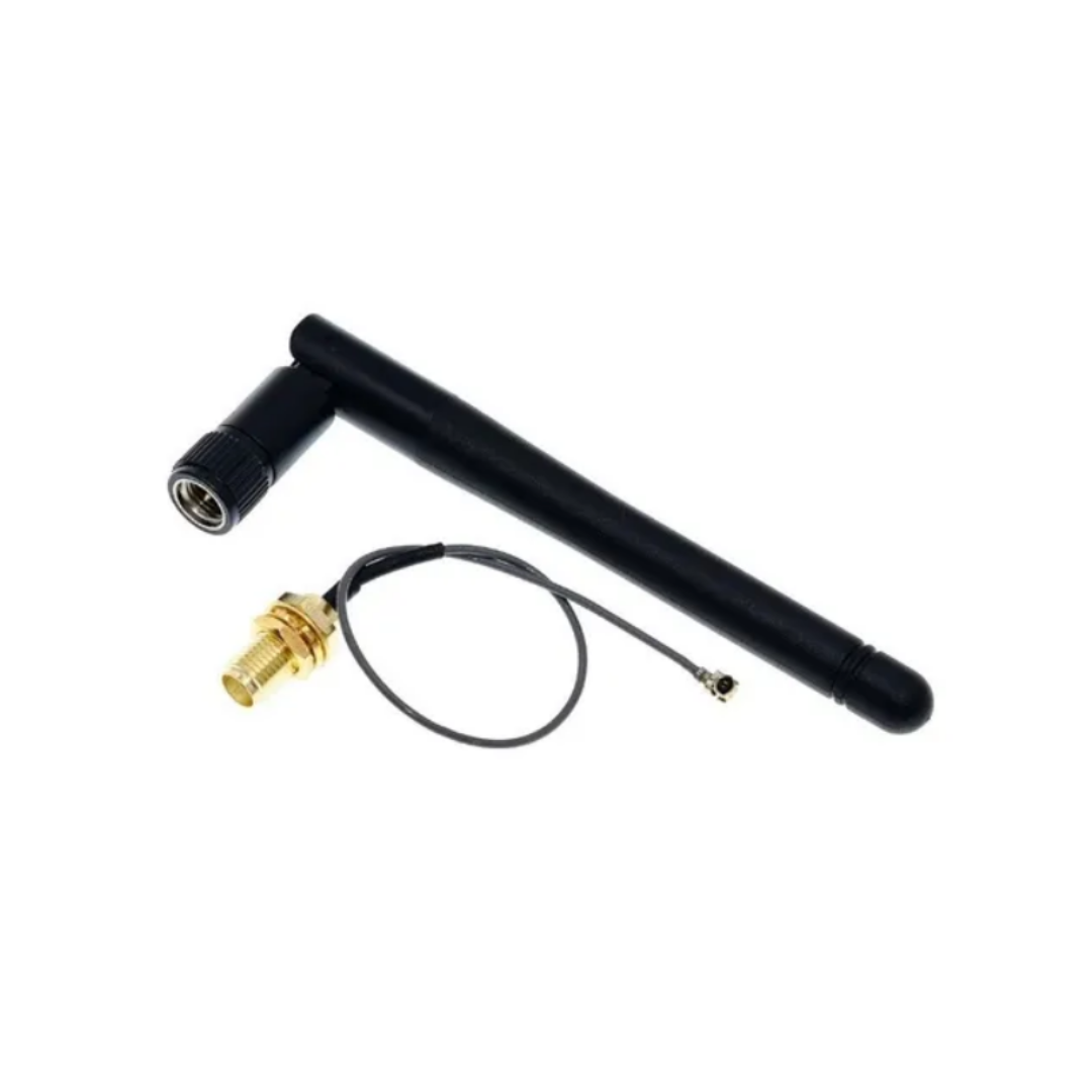 Antena Wifi Inalámbrica 2,4 Ghz 3dbi Esp8266 Esp32 Rp-sma