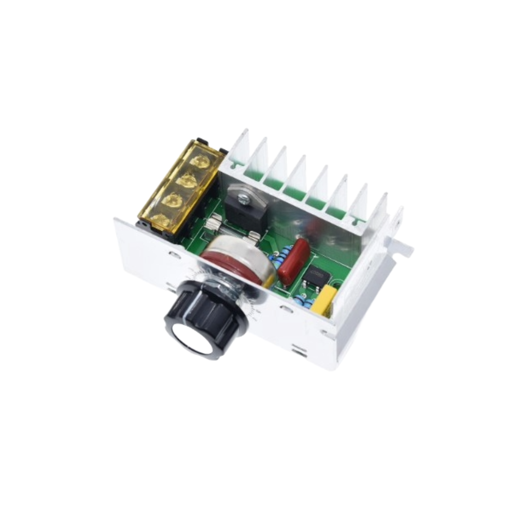 Dimmer 10-220v Ac 4000w Regulador Controladora