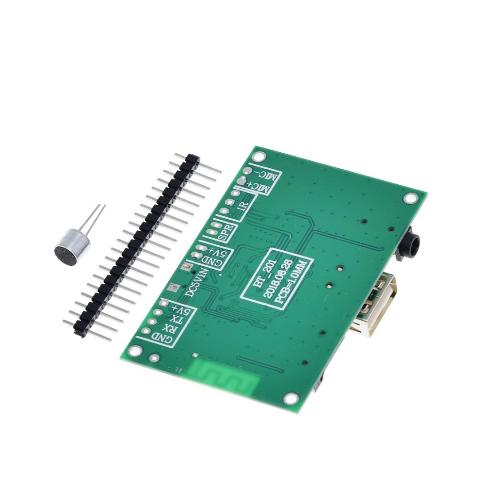 Módulo amplificador de potencia de Audio BT201, Bluetooth 5.0 Bluetooth 4 en 1