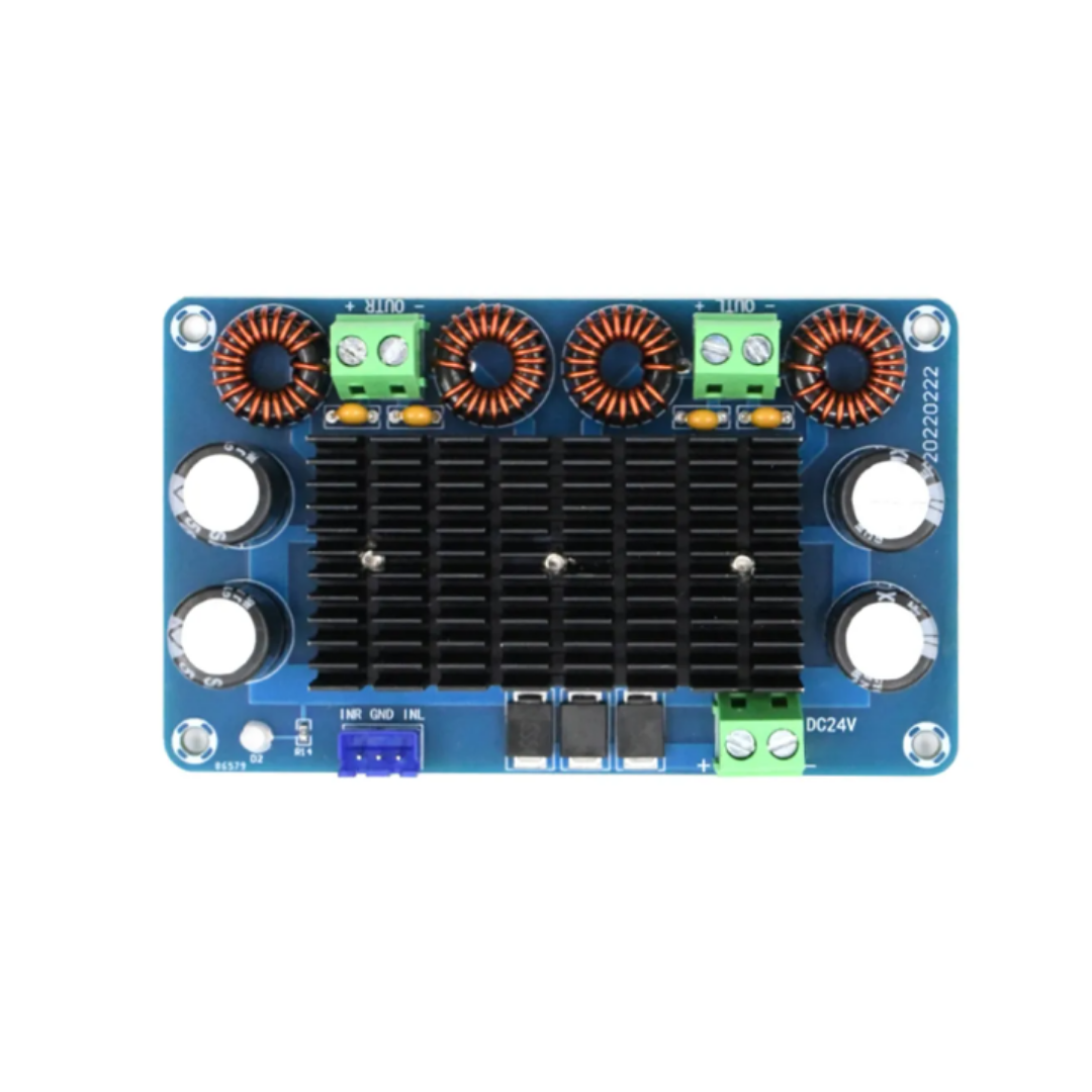 Amplificador de Audio 150W Estéreo 12V-28V