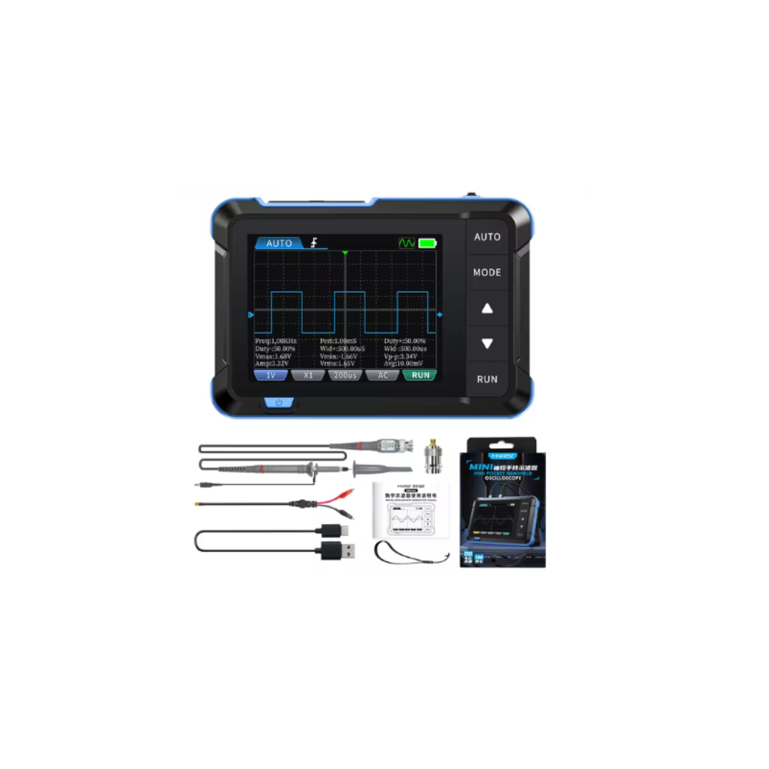 Osciloscopio Y Generador De Señal Fnirsi Dso153 5msa/s 1mhz