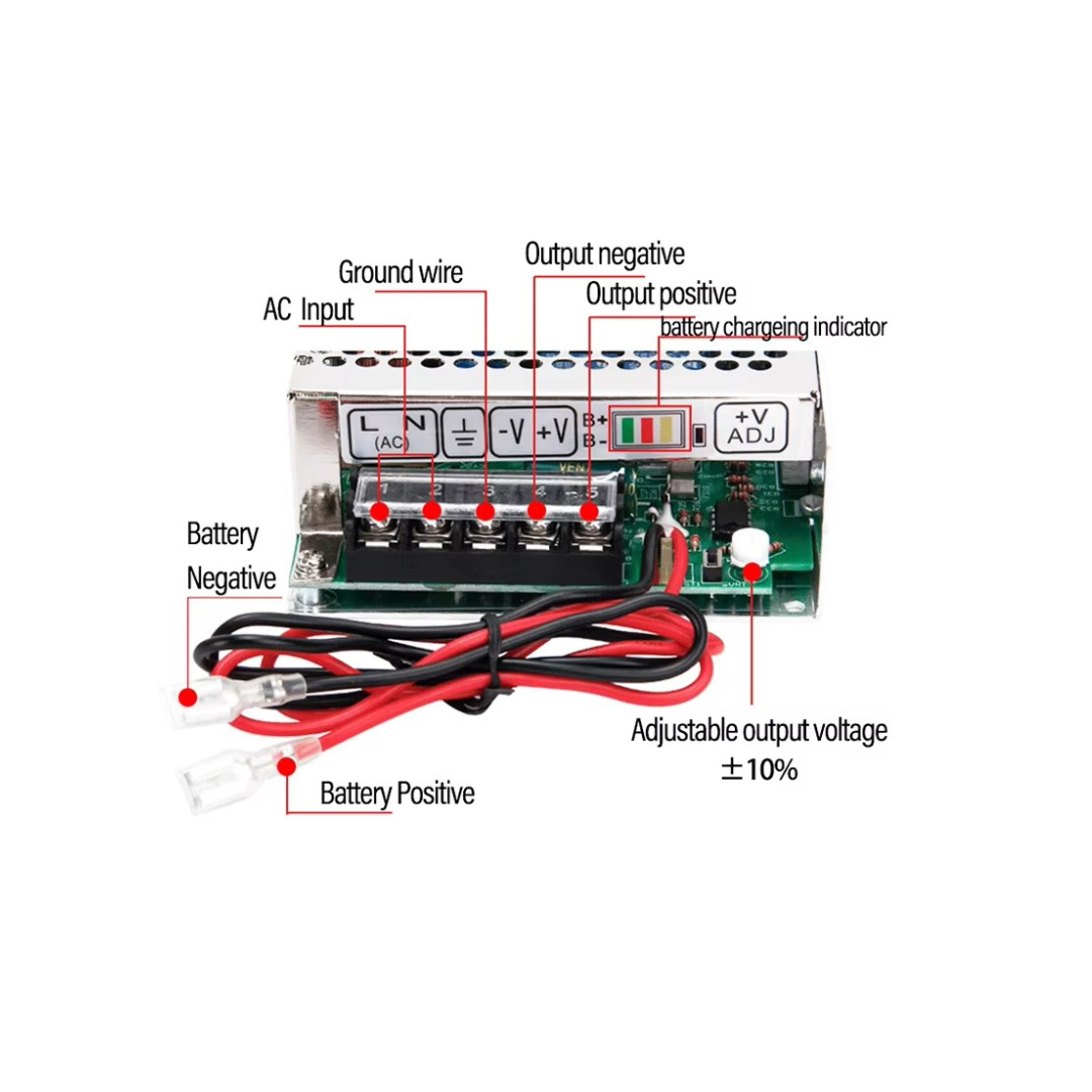 Miniups 12V 35W Cargador Fuente
