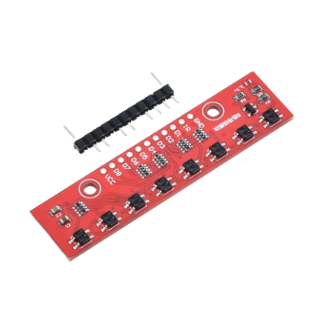 Sensor Infrarrojo Qtr-8a Seguidor De Linea Robot Qtr8