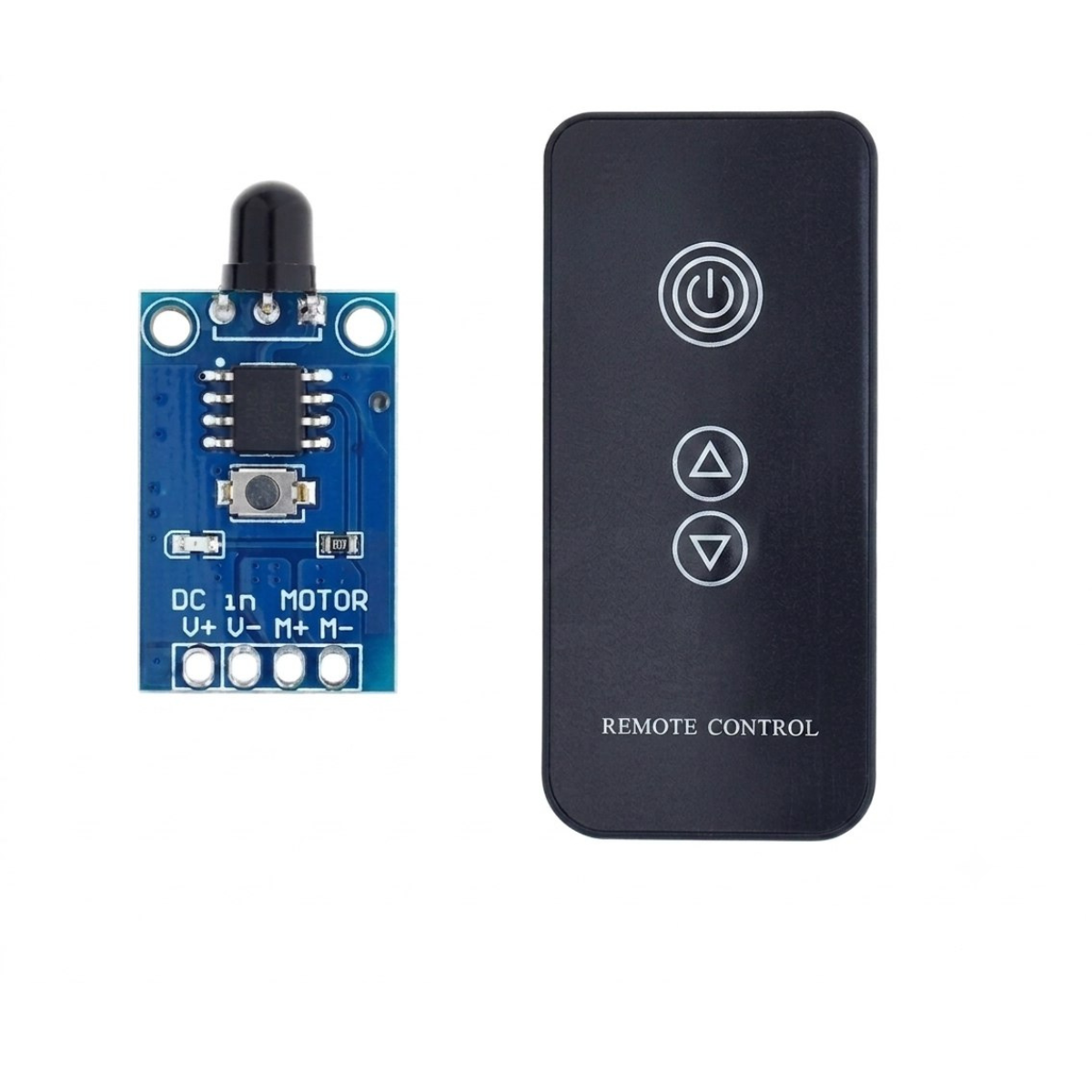 Controlador de Motor PWM DC 3V-12V con Control Remoto